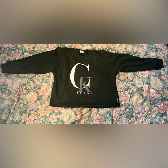 90s CALVIN KLEIN JEANS SWEATSHIRT - Picture 2 of 5